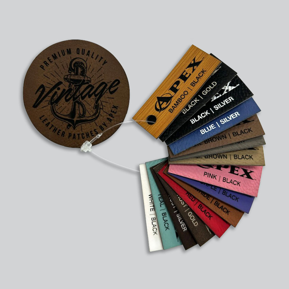 Faux Leather Sample/Color Chart - Apex Transfers