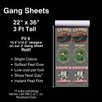 DTF Gang Sheets- 3' - Apex-Transfers