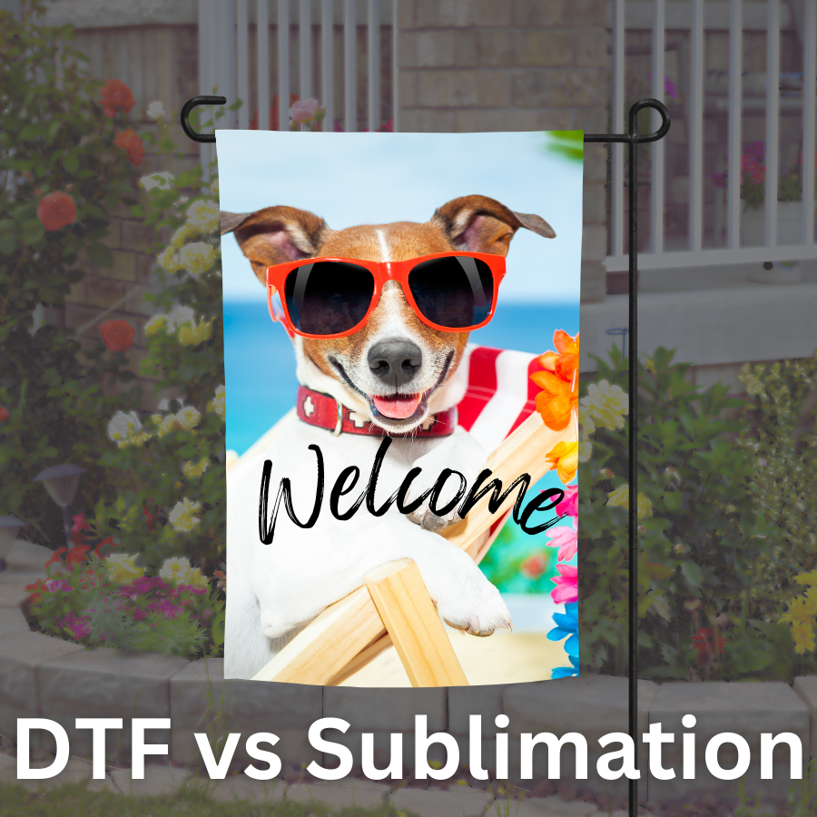 Sublimation vs DTF transfers