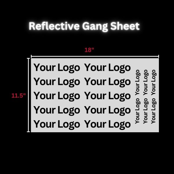 Reflective Gang Sheet